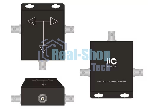 Комбайнер ITC T-59OH антенный 1:2, всенаправленный, в комплекте 2 штуки, цена указана за комплект