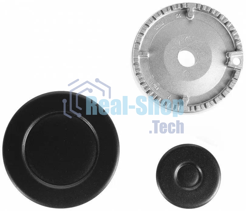 Газовая варочная панель Maunfeld EGHG.64.6CB/G, 4 конфорки, закаленное стекло, черный