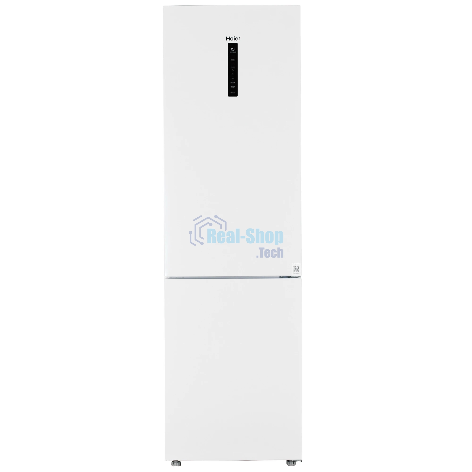 Холодильник Haier C4F640CWU1 белый двухкамерный 285/115л морозилка снизу, No Frost