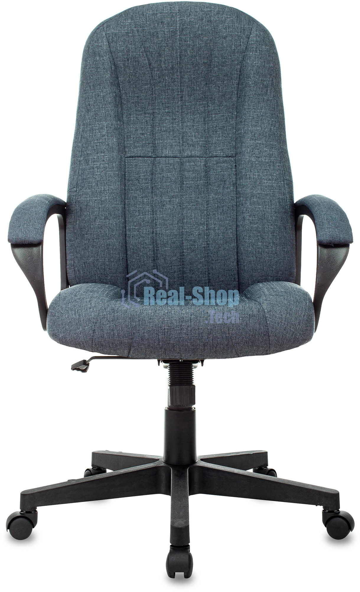 Кресло руководителя Бюрократ T-898AXSN темно-синий 38-416, крестовина пластик