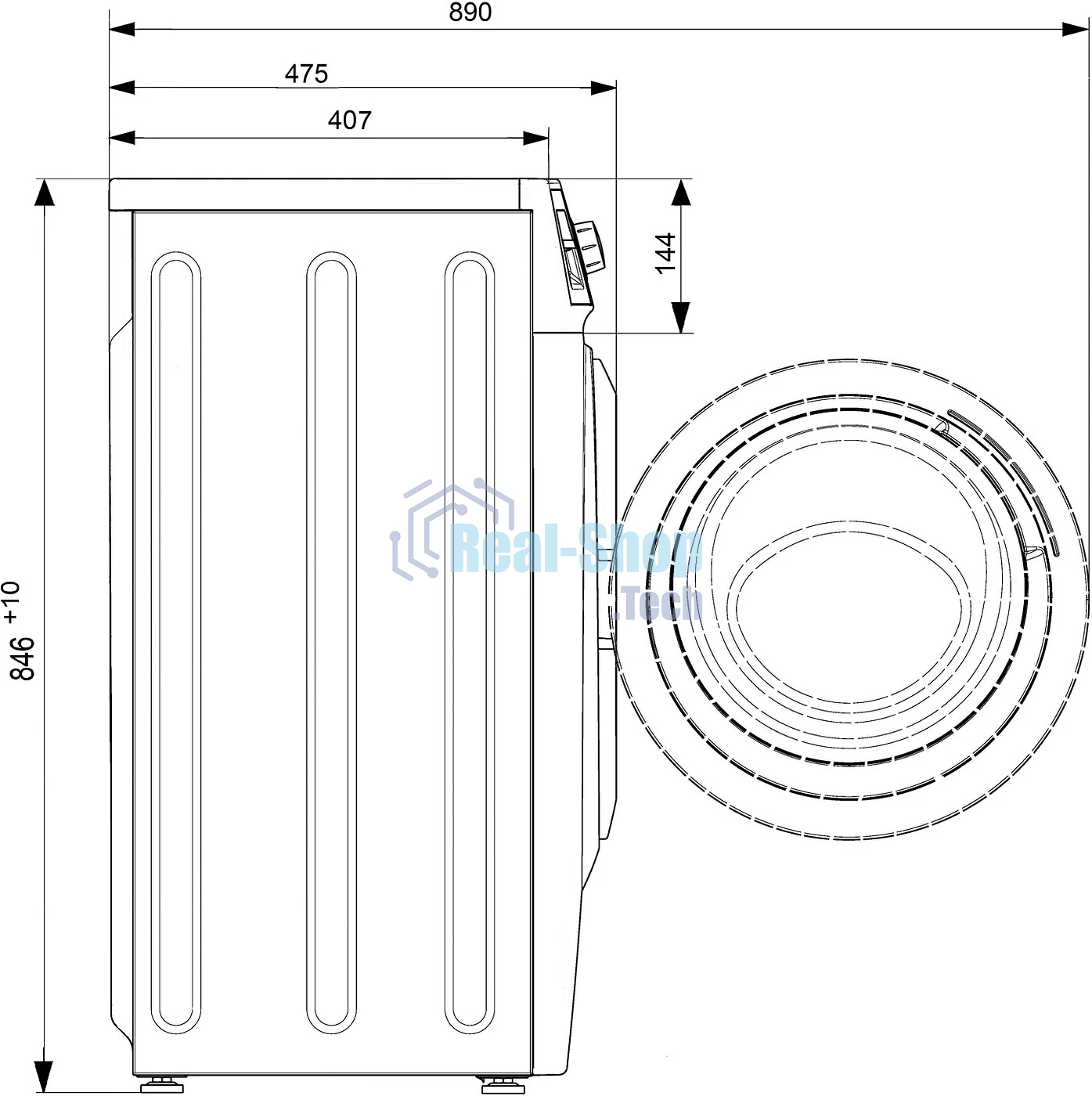 Стиральная машина Atlant СМА 60У1210-А-00 белый, загрузка фронтальная 6 кг, 1200 об/мин., класс: А+++