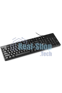 Клавиатура проводная Oklick 125M, USB, черный