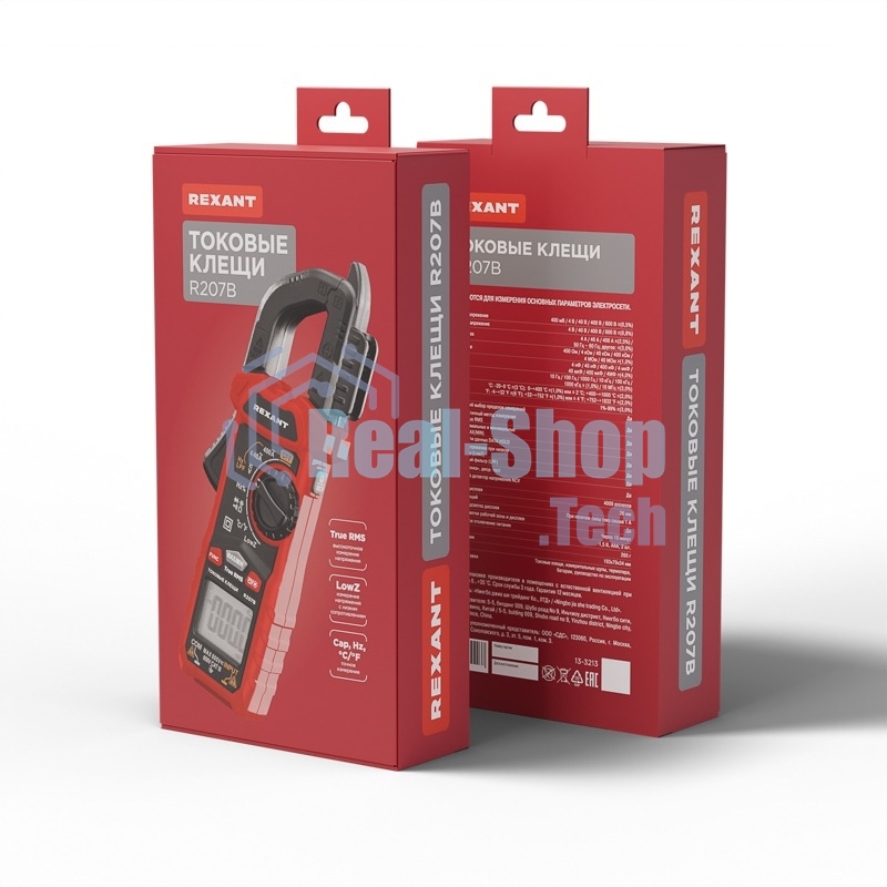 Токовые клещи Rexant R207B