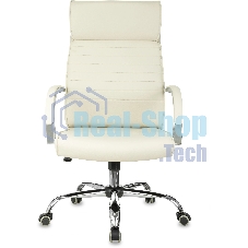 Кресло Бюрократ T-8010SL/IVORY слоновая кость, экокожа