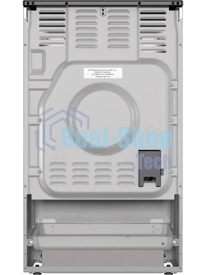 Плита электрическая Gorenje GEC5A12SG серый/черный стеклокерамика (без крышки)