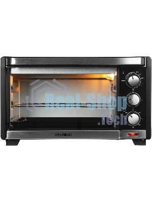 Мини-печь Hyundai MIO-HY091 20 л, 1380 Вт, черный