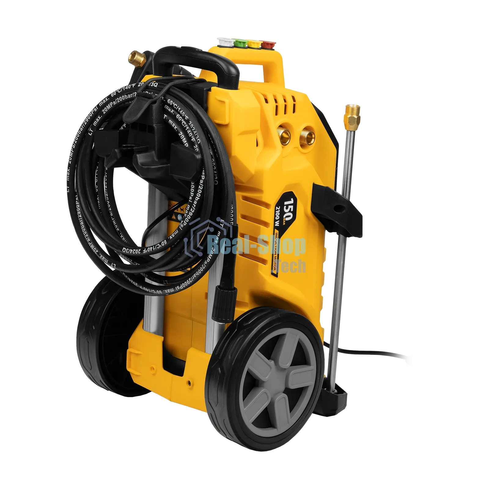 Моечная машина высокого давления Denzel K 50 Power, 2100 Вт, 150 бар, 600 л/ч, асинх. двиг.