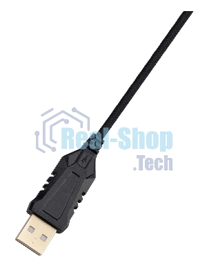 Мышь проводная GMNG XM007 черный/красный, 10000 dpi, USB, кнопки - 7