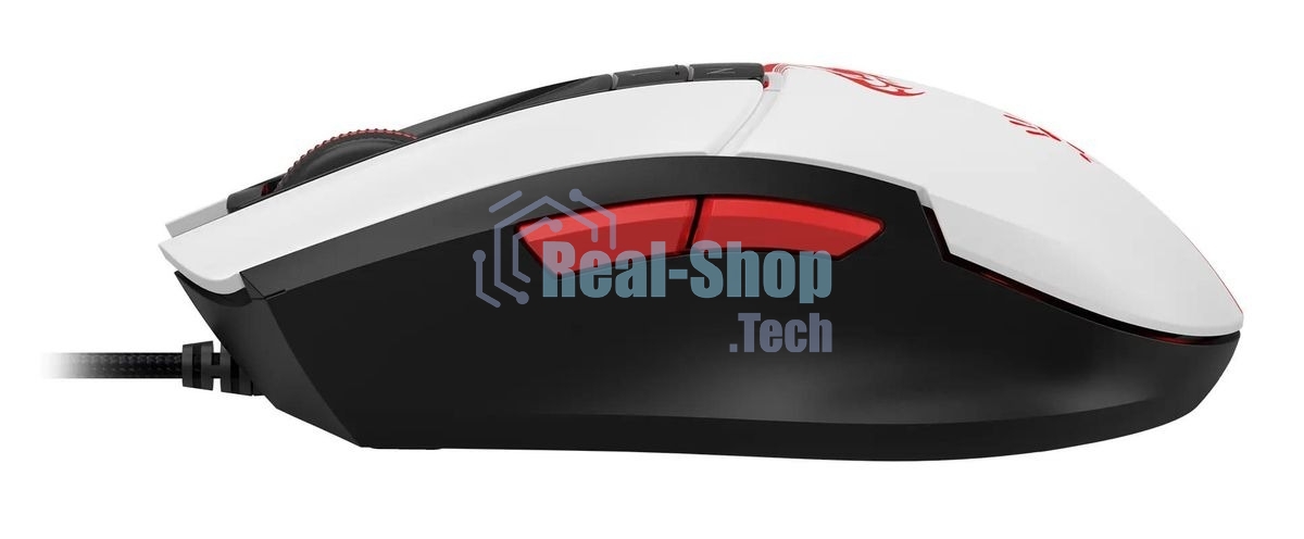 Мышь проводная A4Tech Bloody L65 Max белый, 12000 dpi, USB, кнопки - 7