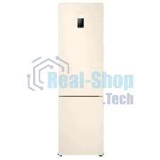 Холодильник Samsung RB37A5271EL/WT, бежевый двухкамерный 269/98л морозилка снизу, No Frost