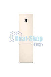 Холодильник Samsung RB37A5271EL/WT, бежевый двухкамерный 269/98л морозилка снизу, No Frost