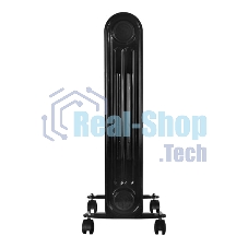 Обогреватель масляный Ресанта ОМПТ-9НЧ (9 секций) черный, 2000 Вт, 25 м2, термостат 67/3/14