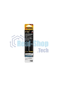 Сверло спиральное по металлу Denzel 6 х 139 мм, Р6М5, Golden Tip, удлиненное