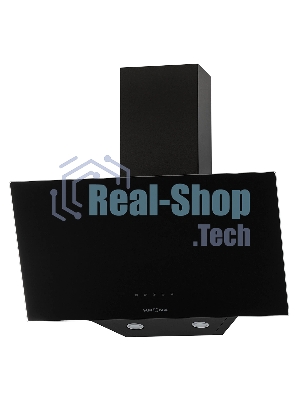 Наклонная вытяжка Krona HELGA 600 черный S