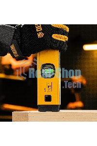 Уровень алюминиевый Denzel магнит., фрезерованный, 3 глазка (1 зеркал.), 0,5 мм/м, 600 мм