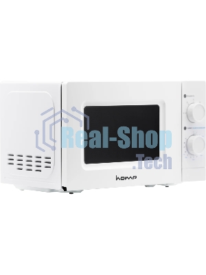 Микроволновая печь HOME HMM207BW белый, 20 л, 700 Вт, переключатели - поворотный механизм
