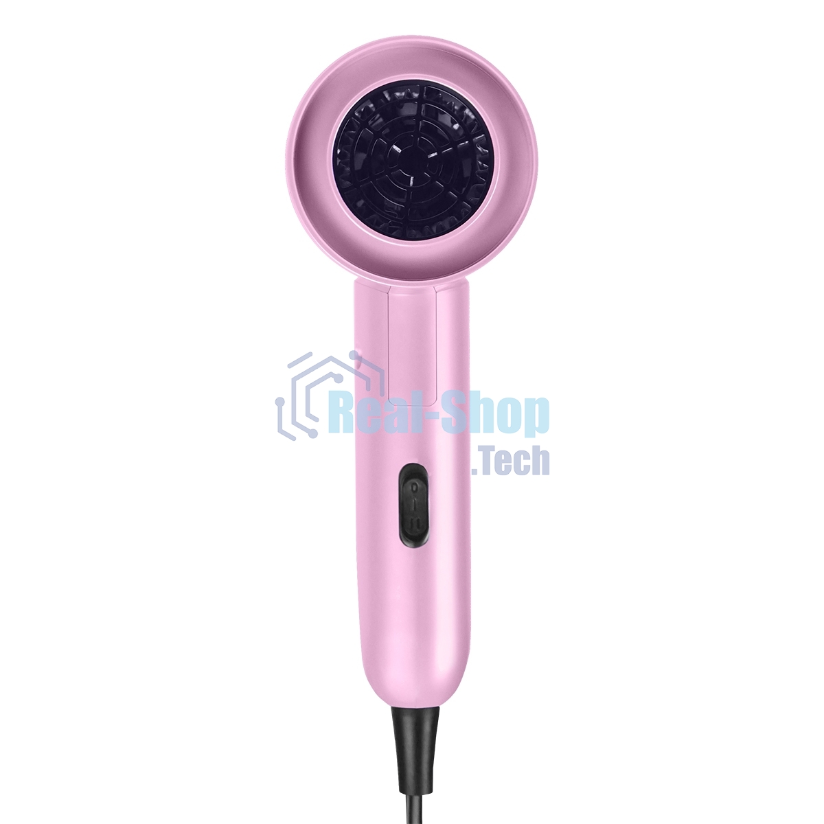 Фен Centek CT-2201 розовый, 900 Вт, компактный, ионизация