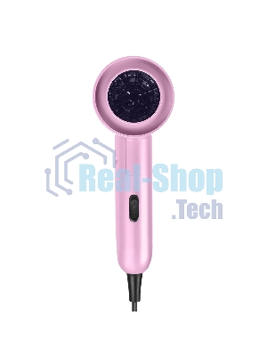 Фен Centek CT-2201 розовый, 900 Вт, компактный, ионизация