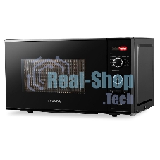 Микроволновая печь Hyundai HYM-D3032 черный, 20 л, 700 Вт, переключатели - кнопки/поворотный механизм