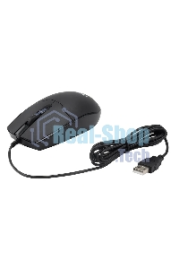 Мышь проводная Acer OMW126 черный, 1200 dpi, USB, кнопки - 3