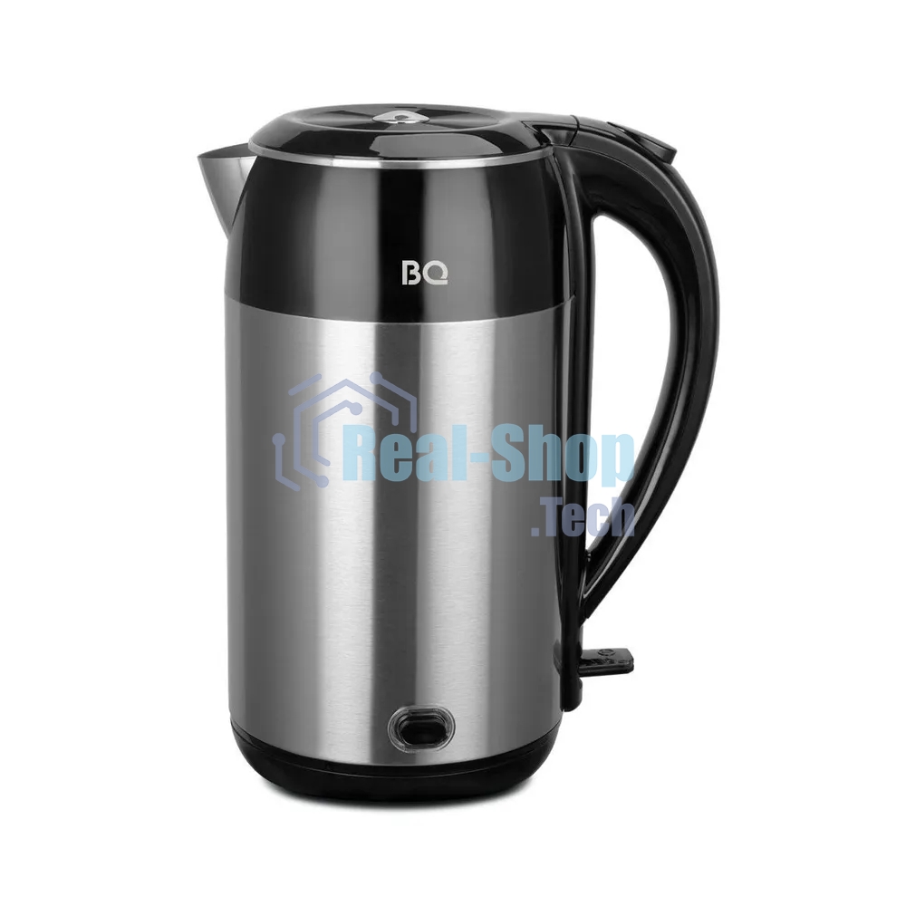 Чайник электрический BQ KT2030SW черный/стальной