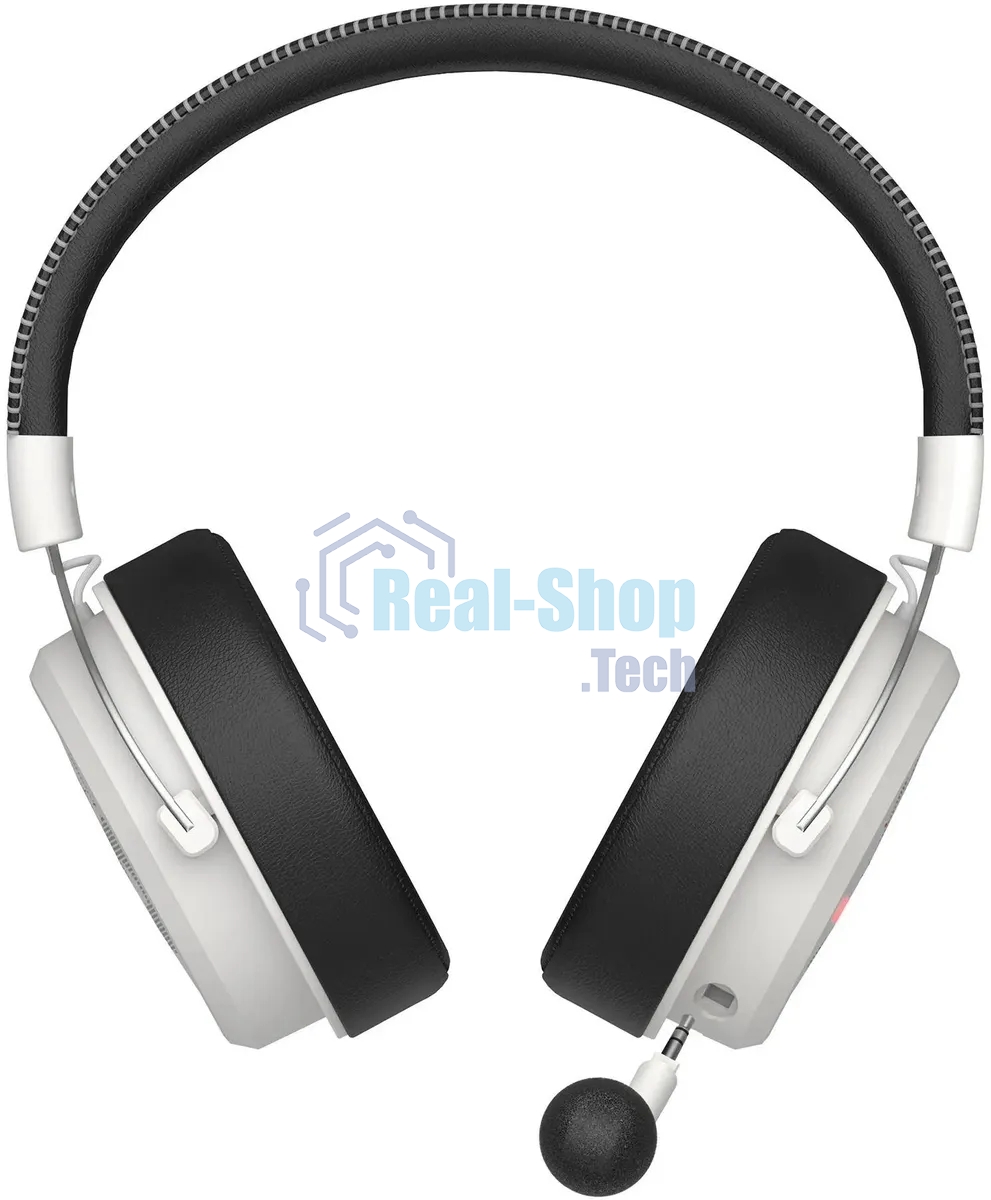 Гарнитура Bloody MR590 Sports Red белый/чёрный, беспроводная + проводная, Bluetooth, до 35 ч