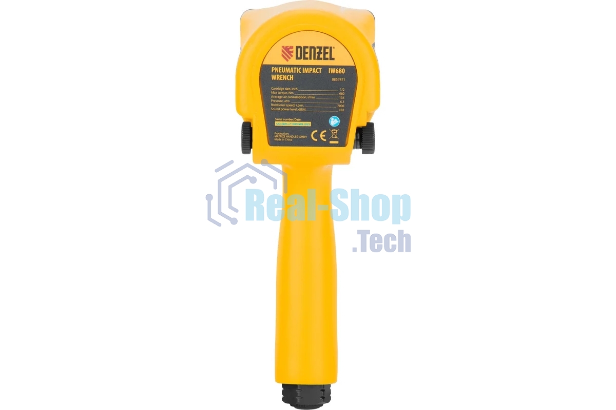 Ударный пневмогайковерт Denzel IW680, 1/2