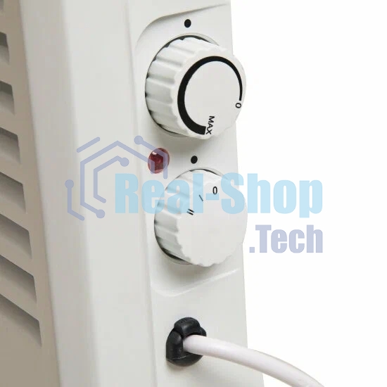 Конвектор Oasis KM-25 белый, 2500 Вт, 30 м2, термостат