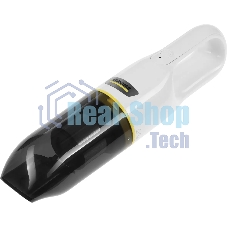Пылесос ручной Karcher CVH 2 белый/черный, питание от аккумулятора, 70 Вт, уборка сухая, пылесборник 0.15 л, работа от АКБ max 10 мин.