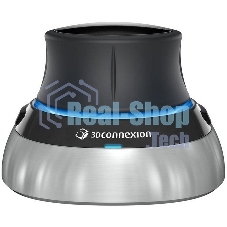 Мышь беспроводная 3DConnexion SpaceMouse Wireless (3DX-700115) черный/серебристый, радиоканал, Bluetooth, USB, кнопки - 2