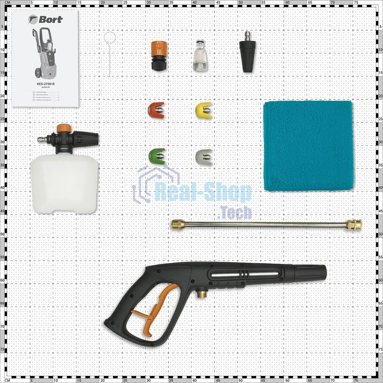 Минимойка Bort KEX-2700-R 2400Вт (93416145)