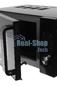 Микроволновая печь Galanz MOS-2402FDB черный, 20 л, 800 Вт, переключатели - кнопки/поворотный механизм