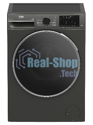 Стиральная машина Beko B3WFR56H2A черный, загрузка фронтальная 6,5 кг, 1200 об/мин., класс: А