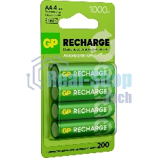 Аккумулятор GP Smart Energy AA NiMH 1000mAh (4шт)