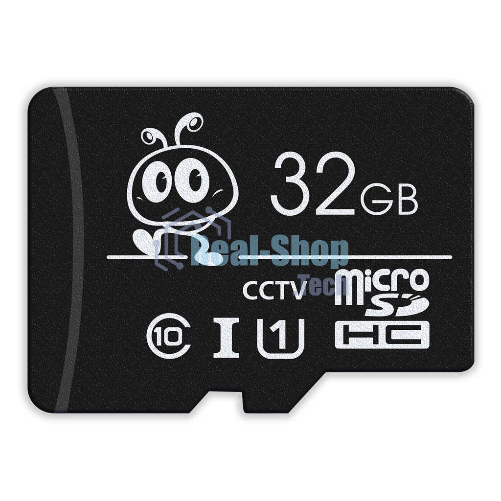 Флеш карта Smartbuy (SB32GbSDCCTV) micro SDHC 032Gb cl10 U1 V10 + адаптер