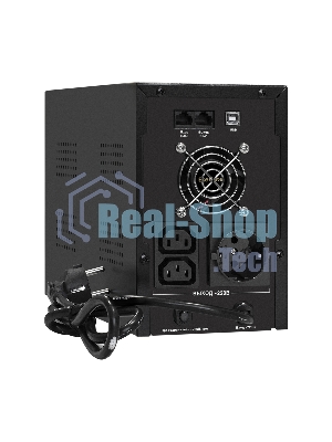 Источник бесперебойного питания ExeGate EX292630RUS SpecialPro Smart LLB-2000.LCD.AVR.1SH.2C13.RJ.USB 2000VA/1200W, LCD, AVR, 1*Schuko+2*C13,RJ45/11,USB, металлический корпус, черный