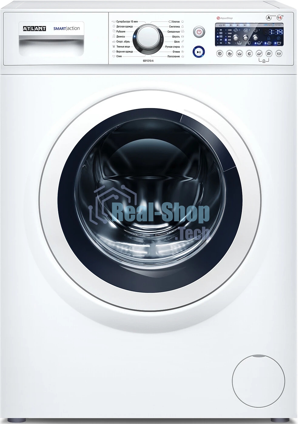 Стиральная машина Atlant СМА 60У1210-А-00 белый, загрузка фронтальная 6 кг, 1200 об/мин., класс: А+++