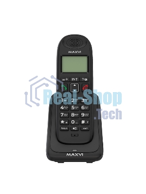 Радиотелефон Dect Maxvi AM-01 черный