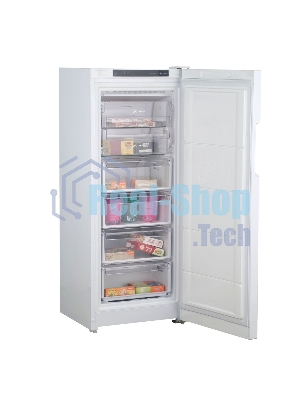 Морозильная камера Indesit DFZ 4150 белый, 204л, 6 ящиков