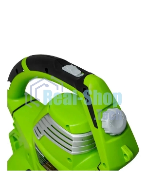 Воздуходувка-пылесос садовый электрический Greenworks BL3000, 220 В, 3000 Вт 2406507
