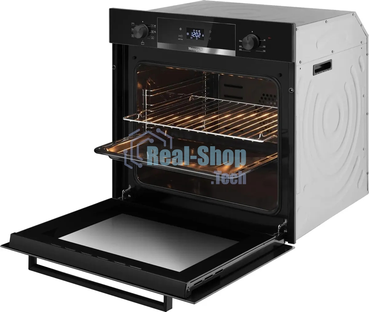 Духовой шкаф электрический Weissgauff EOV 29 PDB Black Edition черный