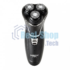 Электробритва для мужчин электрическая DELTA LUX DE-4000 черный