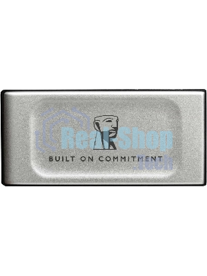 Внешний SSD Kingston XS2000, 2TB, USB 3.2 Gen 2x2 Type-C, R/W 2000/2000, серебристый