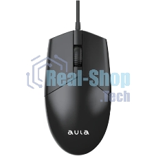 Мышь проводная AULA AM104 черный