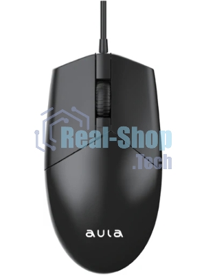 Мышь проводная AULA AM104 черный