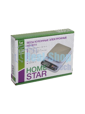 Весы кухонные электронные Homestar HS-3014 5 кг, (109082)