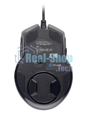 Мышь проводная GMNG XM007 черный/красный, 10000 dpi, USB, кнопки - 7