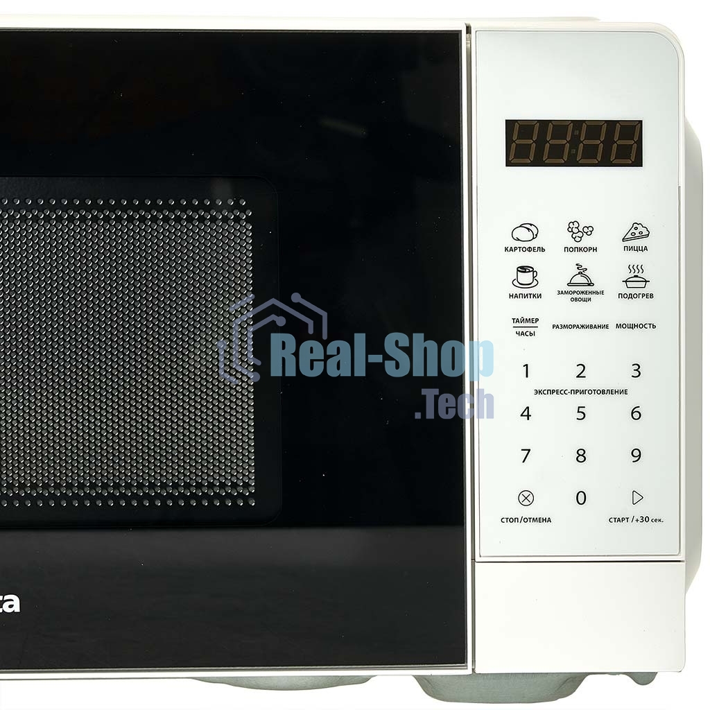 Микроволновая печь DELTA DL-90L20 белый, 20 л, 700 Вт, переключатели - сенсор