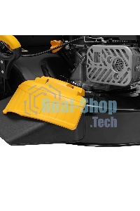 Бензиновая газонокосилка Denzel GLT-460SP-T, Trike 150 см3, 46 см, привод, панель, 60л