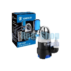 Насос садовый дренажный Deko DWP-900P 900Вт 14000л/час (076-0516)